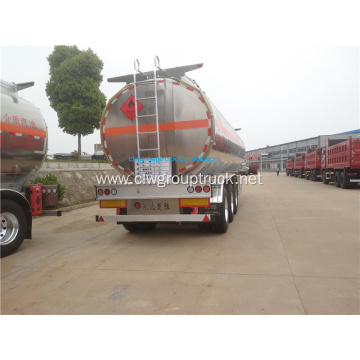 Three axle 42 CBM aluminum alloy oil semi-trailer